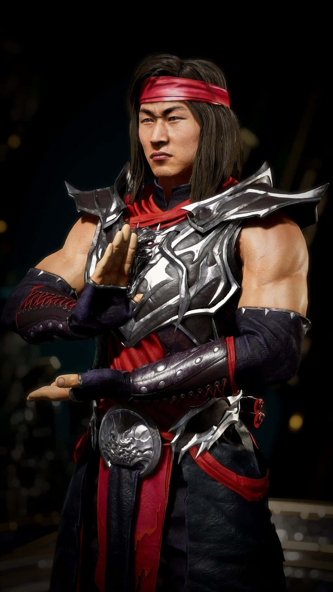 Mortal Kombat, Shang Tsung, silver and red armor, Full HD Phone Wallpaper