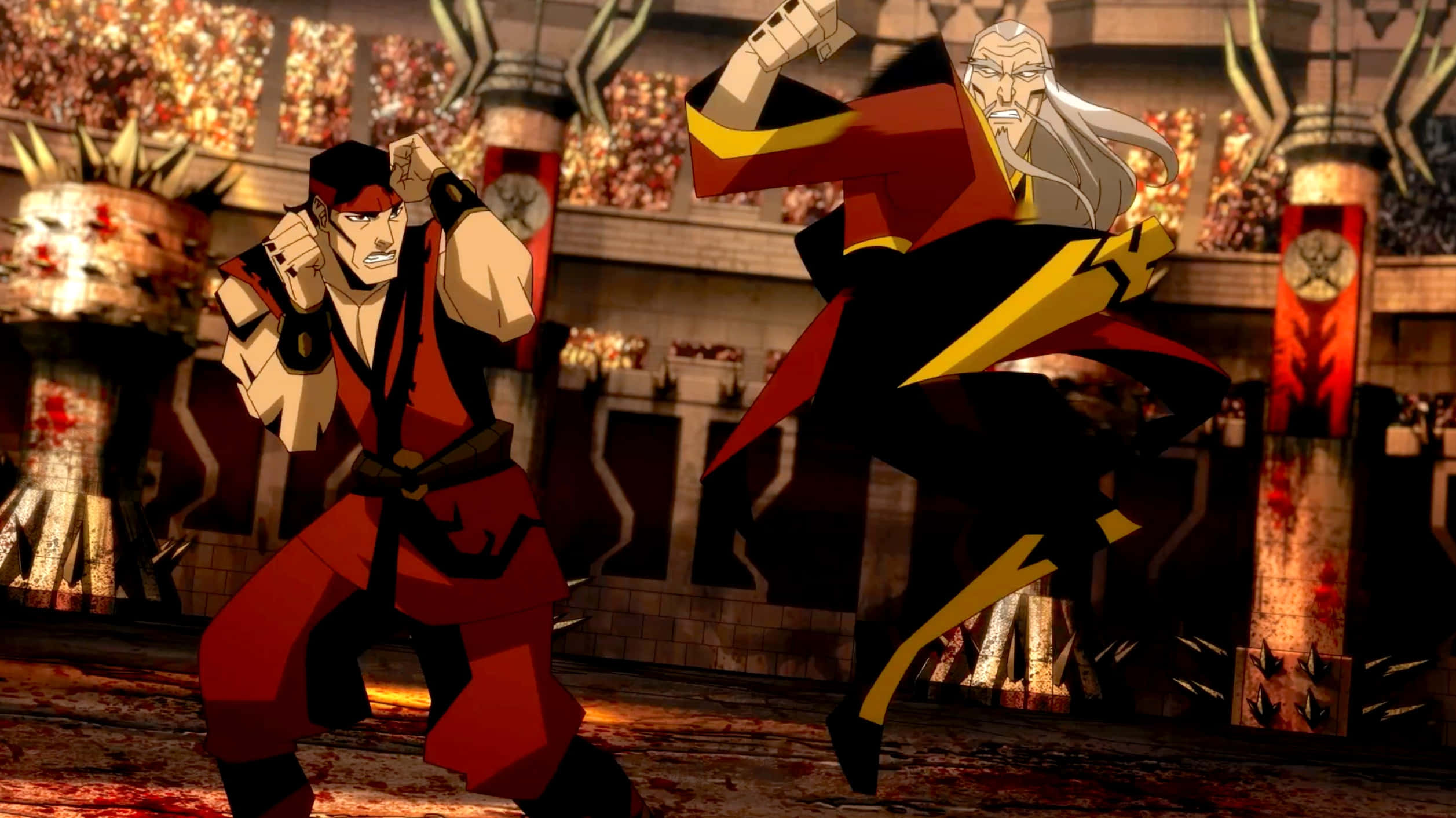 Mortal Kombat, Shang Tsung, anime fighters, Full HD Desktop Wallpaper