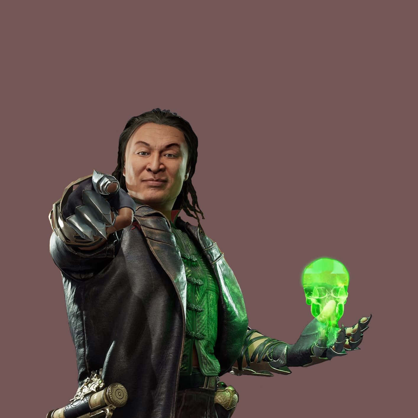 Mortal Kombat, Shang Tsung, black leather, HD Desktop Wallpaper