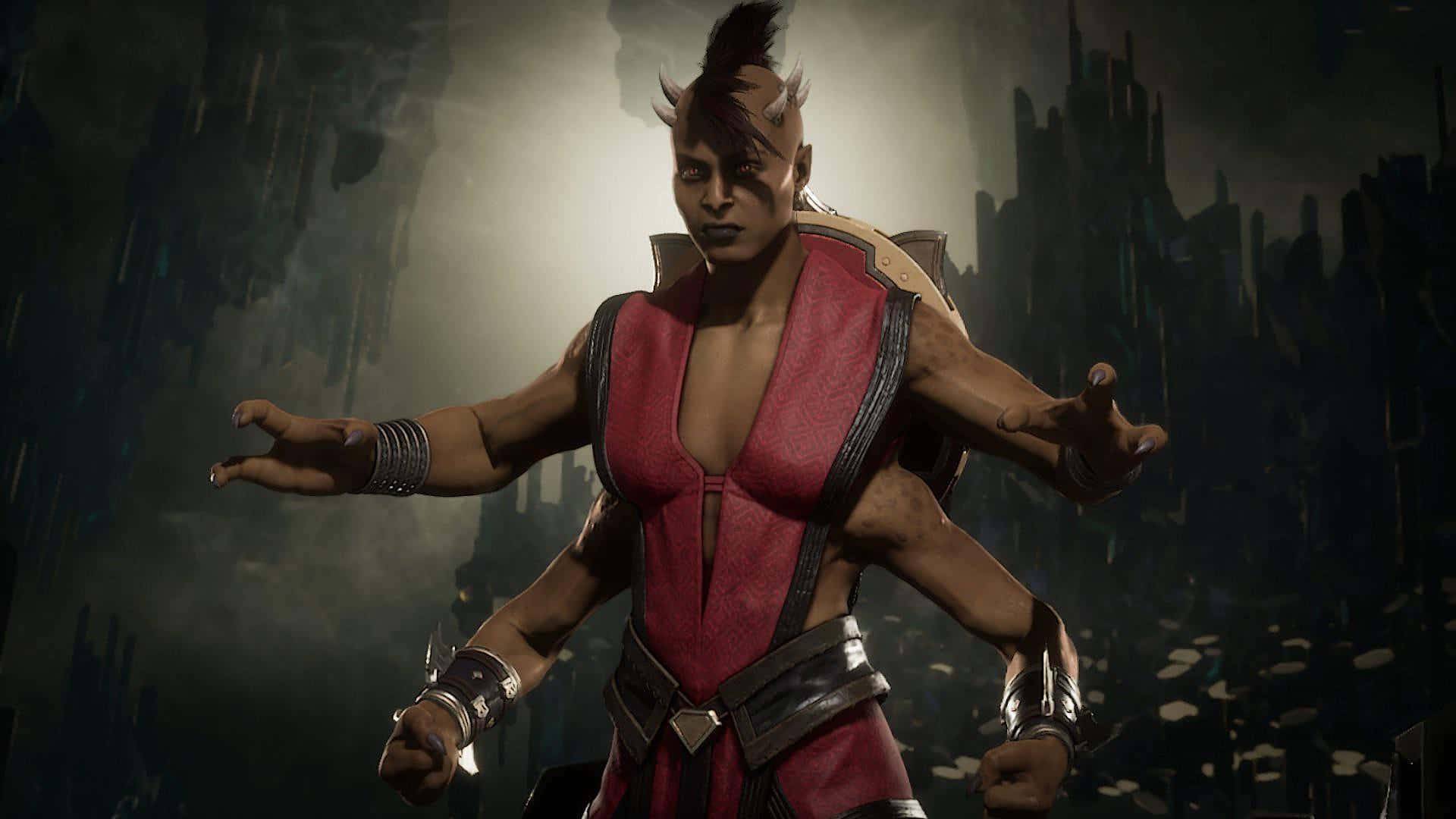 Mortal Kombat Sheeva, Sheeva, four-armed Shokan warrior, Full HD Desktop Wallpaper