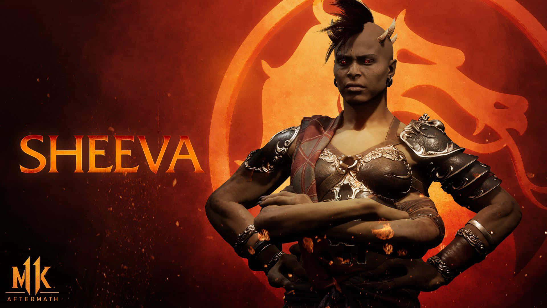 Mortal Kombat, Sheeva, horns, Full HD Desktop Wallpaper