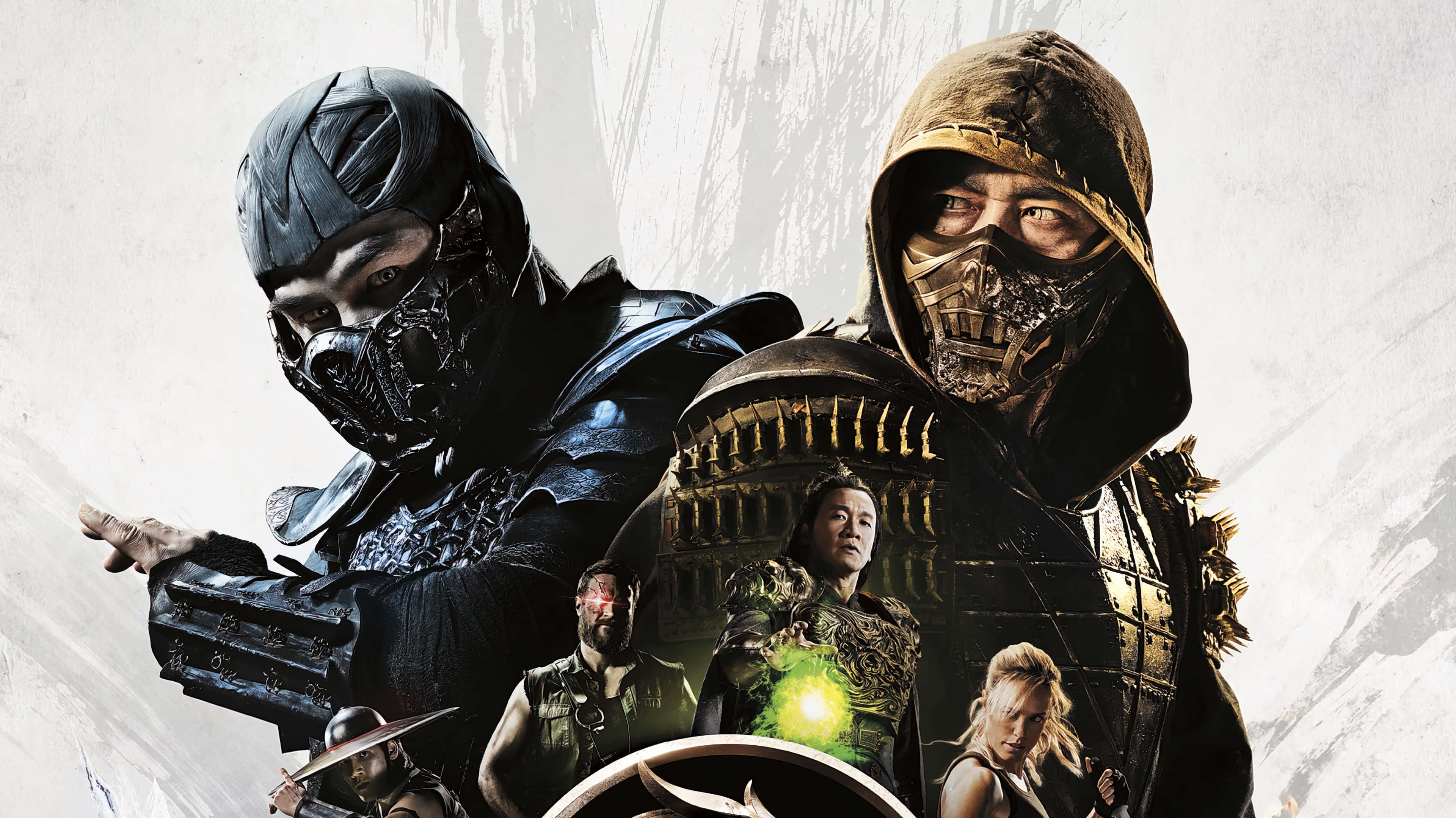 Mortal Kombat 2021, Sub Zero, dark armor, 4K Desktop Wallpaper