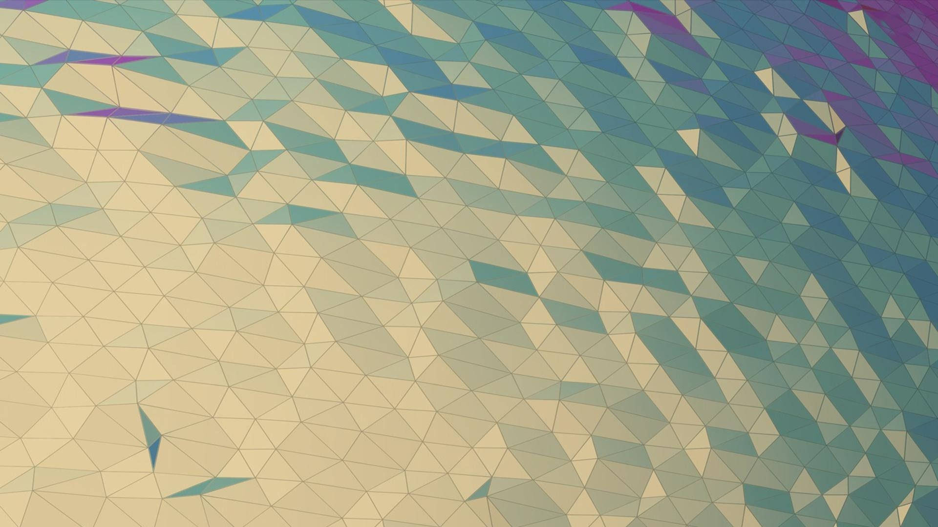 faded isometrics, beige teal, purple, Full HD Desktop Wallpaper