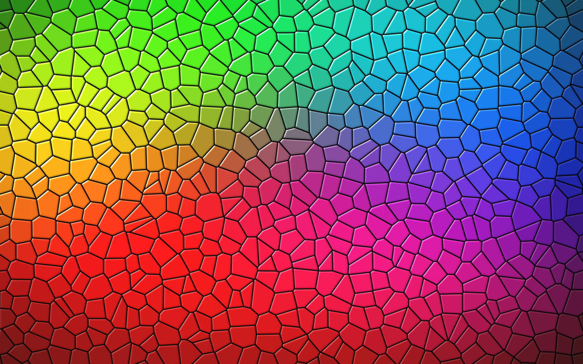 crackle rainbow mosaic, rainbow mosaic tiles, seamless gradient, Full HD Desktop Wallpaper