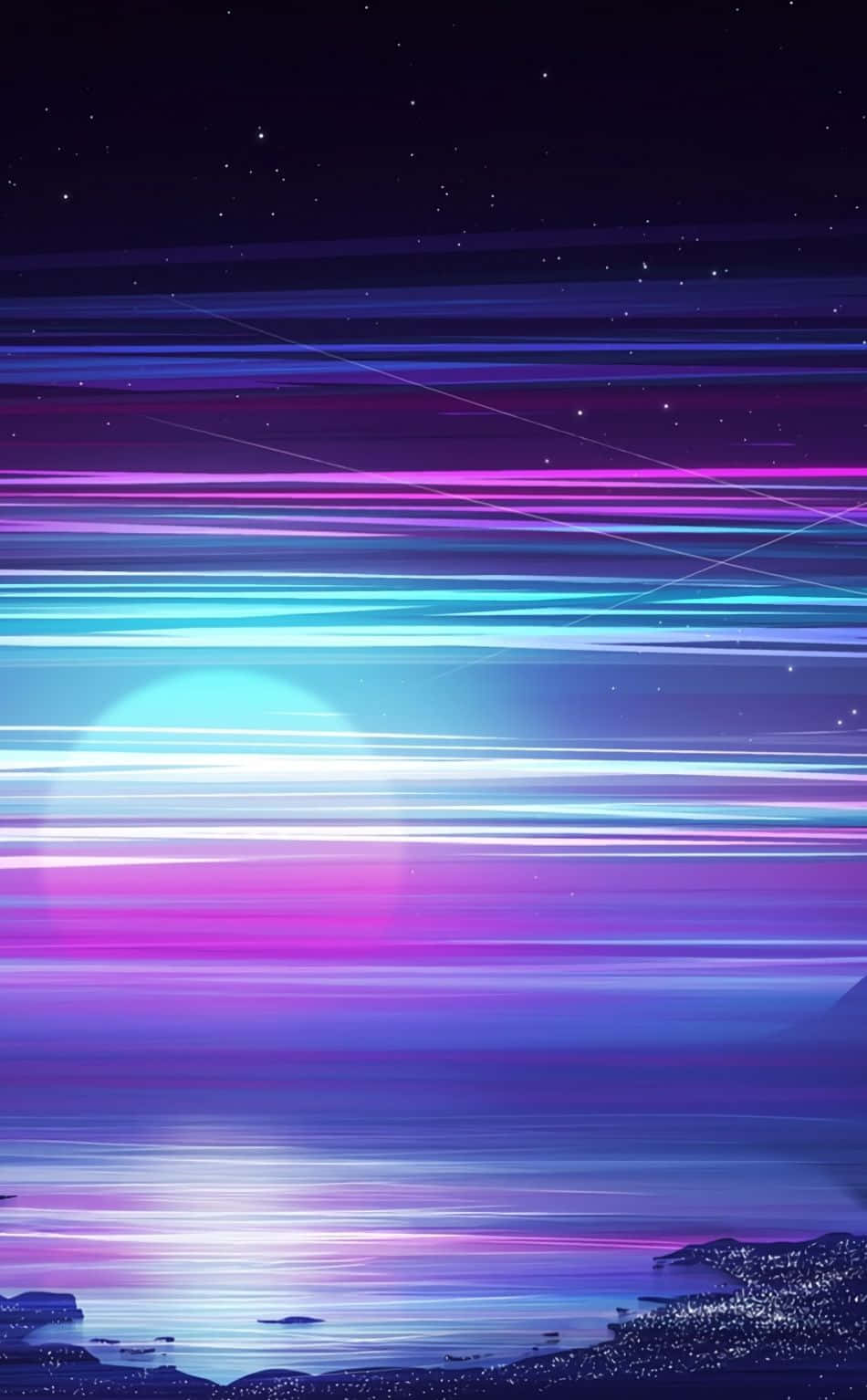 neon purple, pink, blue light, HD Phone Wallpaper