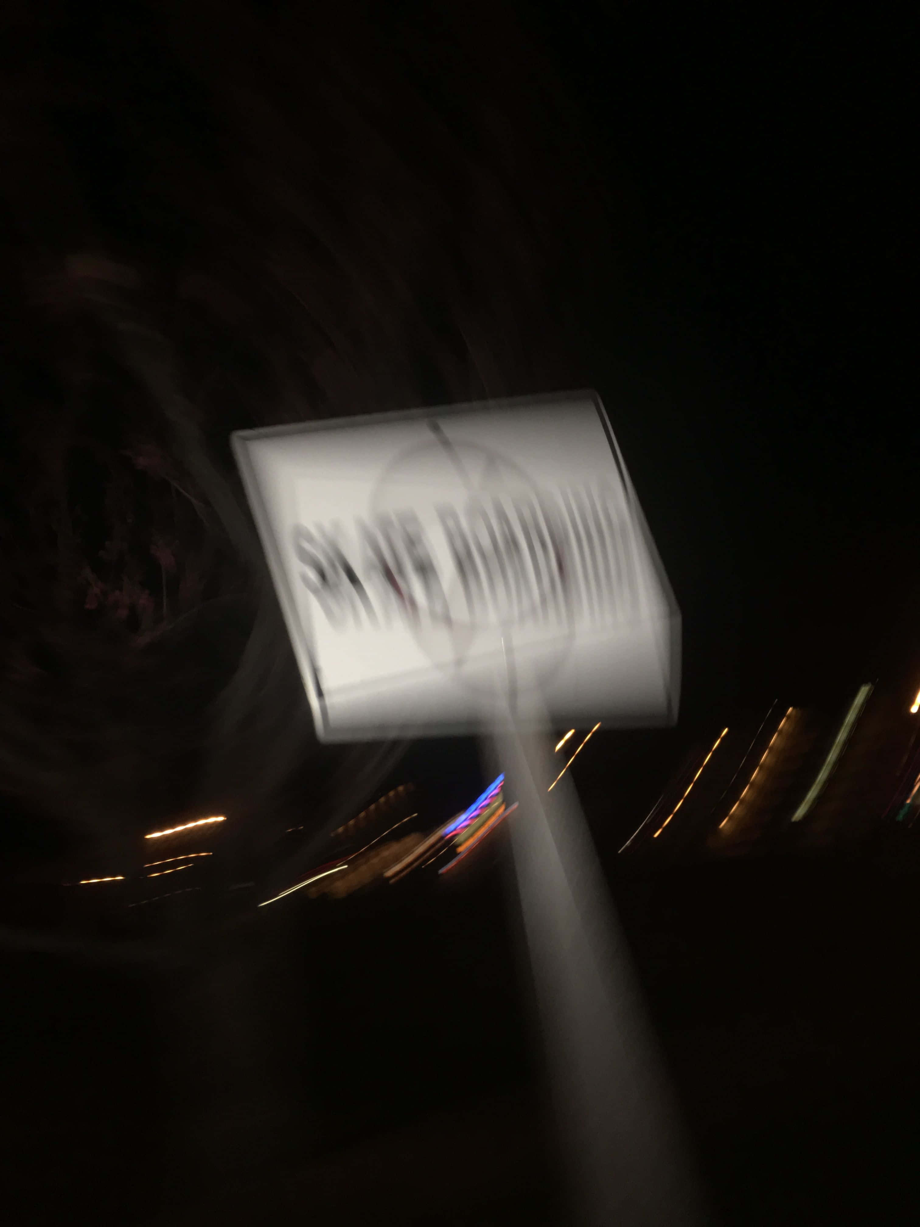 SLOW DRIVING, nighttime, blurred, 4K Phone Wallpaper