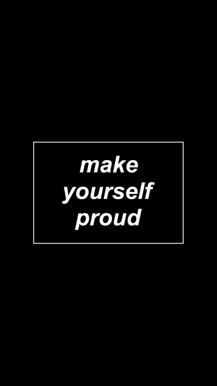 Minimalist, black background, white text, HD Phone Wallpaper