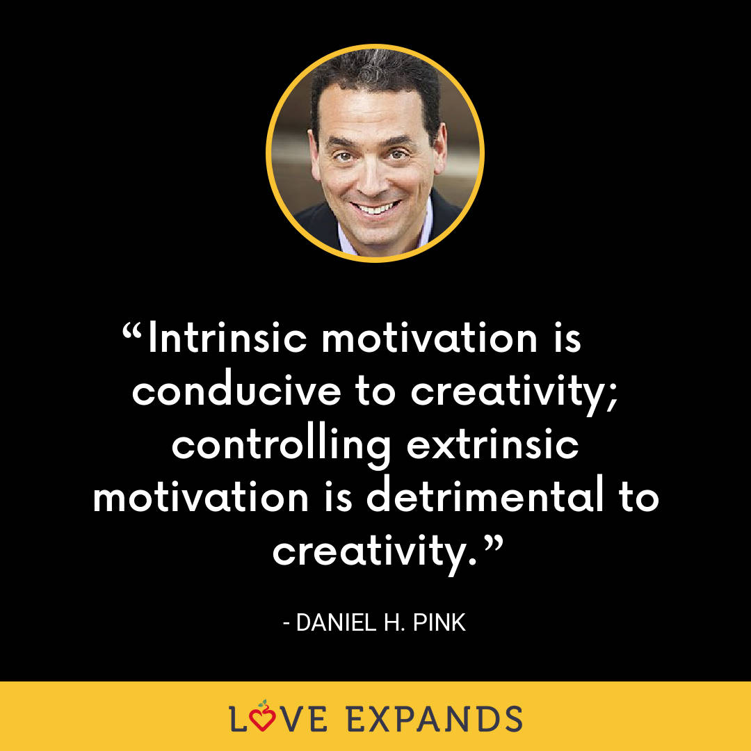 intrinsic motivation, creativity, black background, SD Desktop Wallpaper