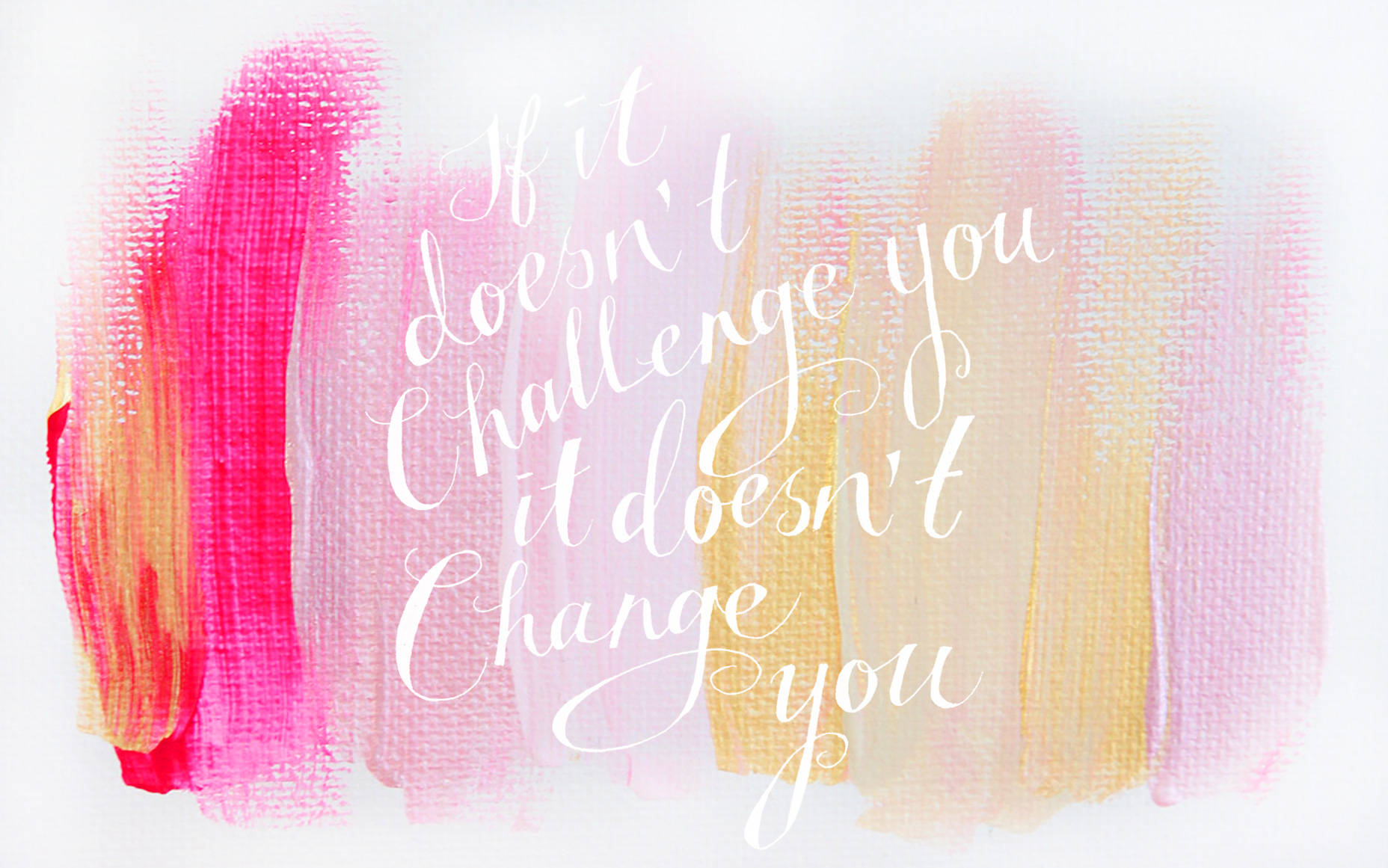 Motivation Macbook, pink, yellow, HD Desktop Wallpaper