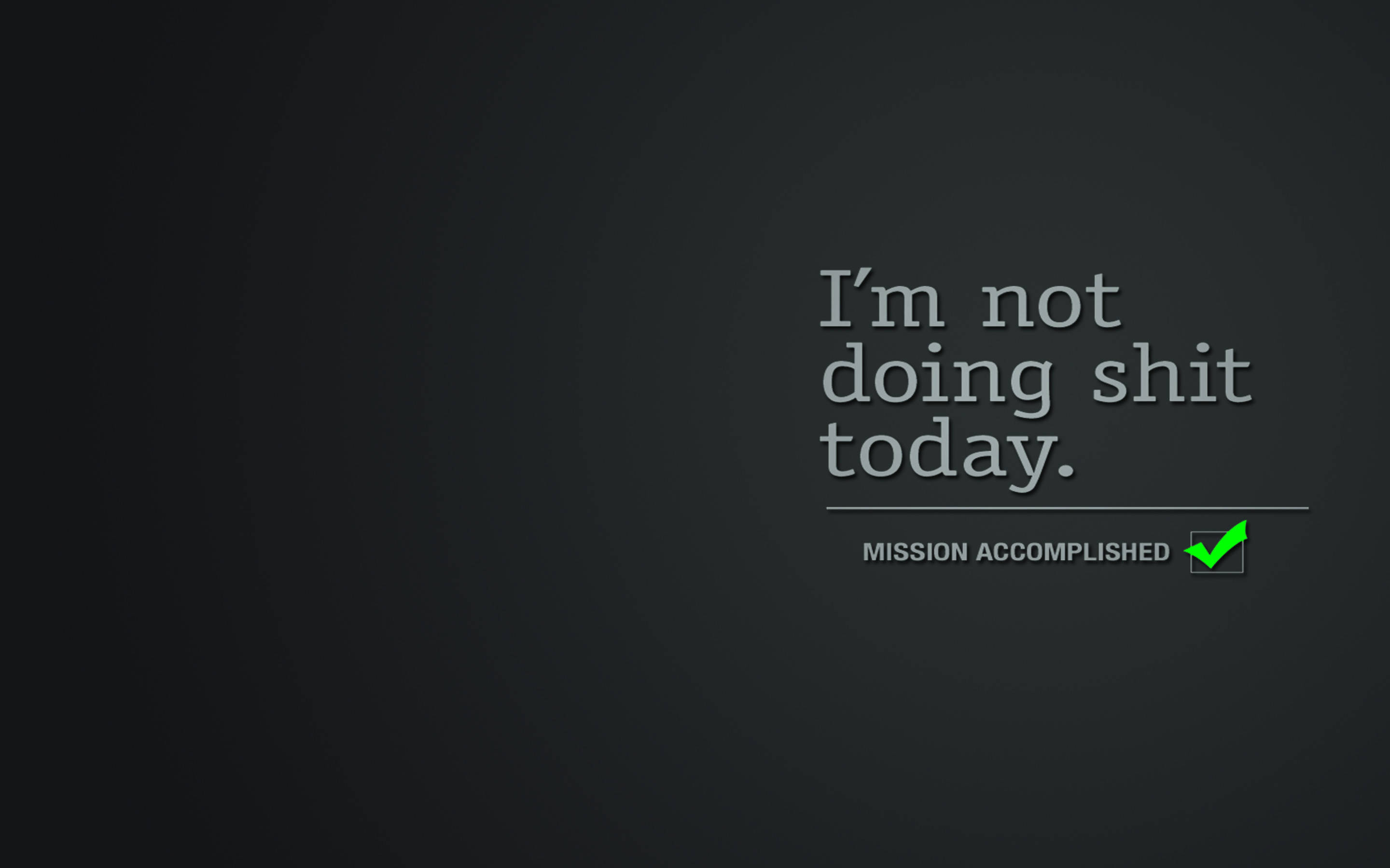 Motivation Macbook, 2880 x 1800, dark gray gradient, 2K Desktop Wallpaper