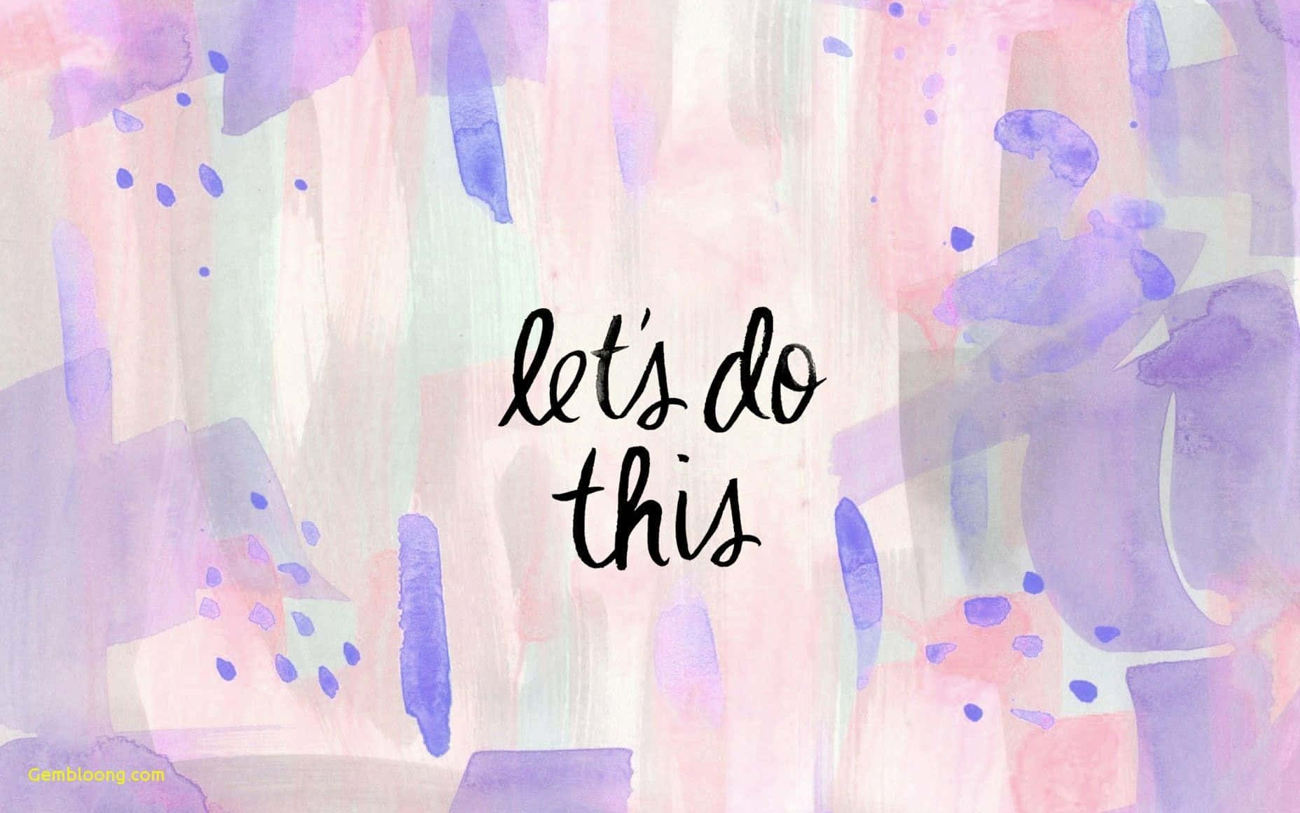 pastel pink aesthetic computer, soft watercolor washes, pink purple and blue, HD Desktop Wallpaper