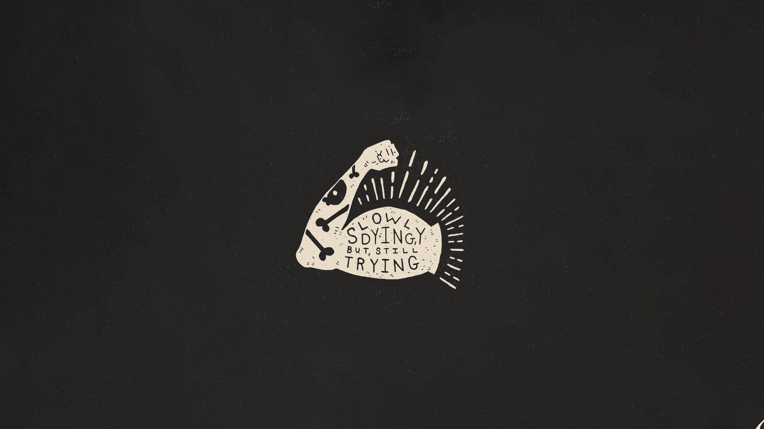 white flexing bicep logo, skull, text, 2K Desktop Wallpaper