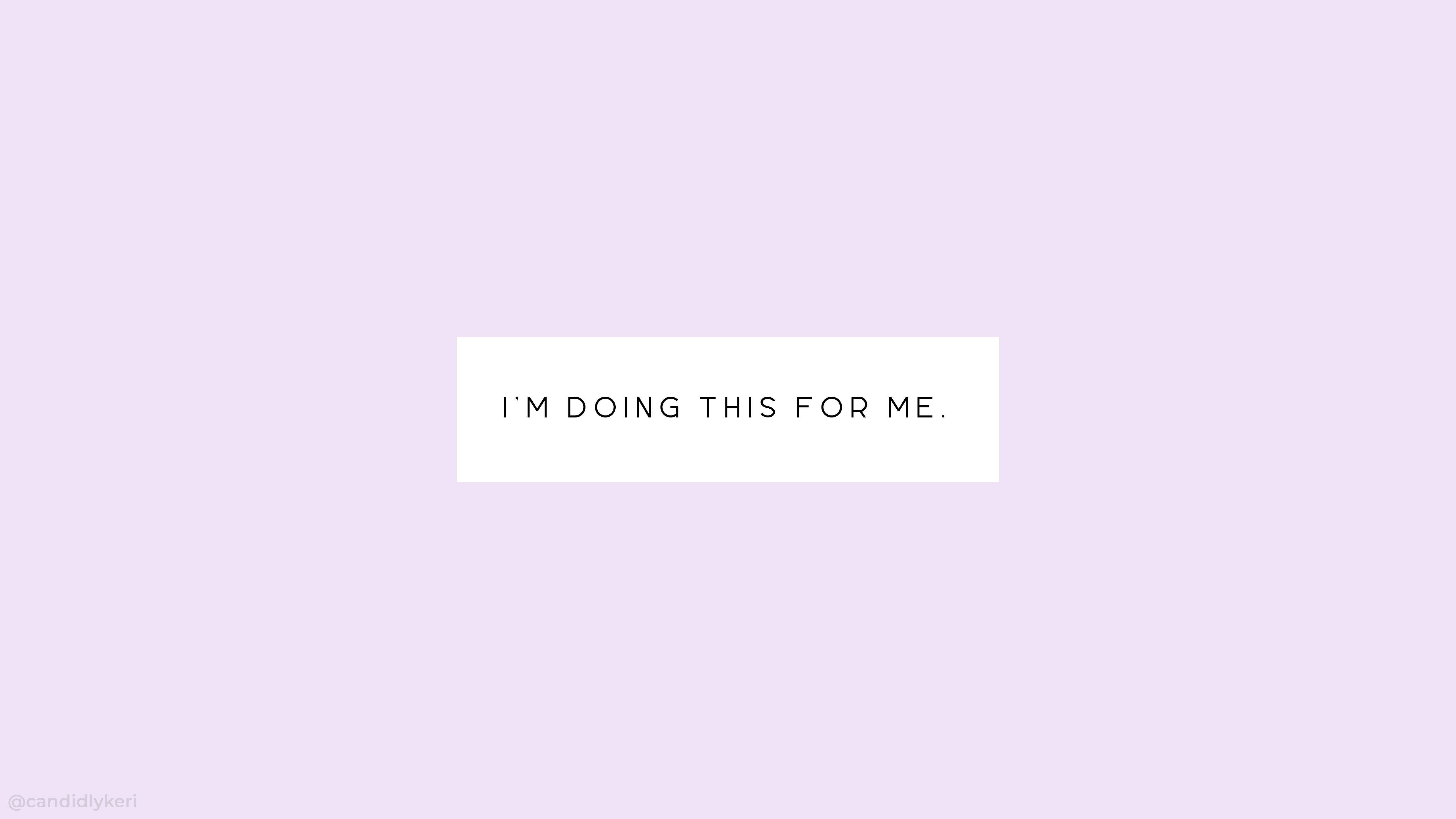 lavender background, white box, bold black text, 5K Desktop Wallpaper