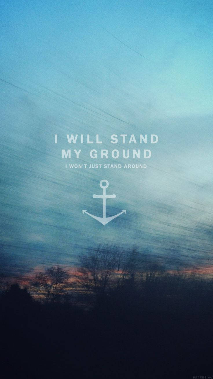 Motivational Quotes For Strong iPhone, dusk, blurred sky, HD Phone Wallpaper
