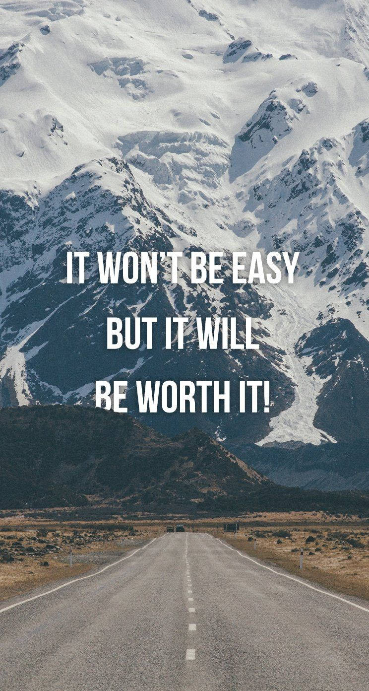 Worth It, motivational quotes, iPhone, HD Phone Wallpaper