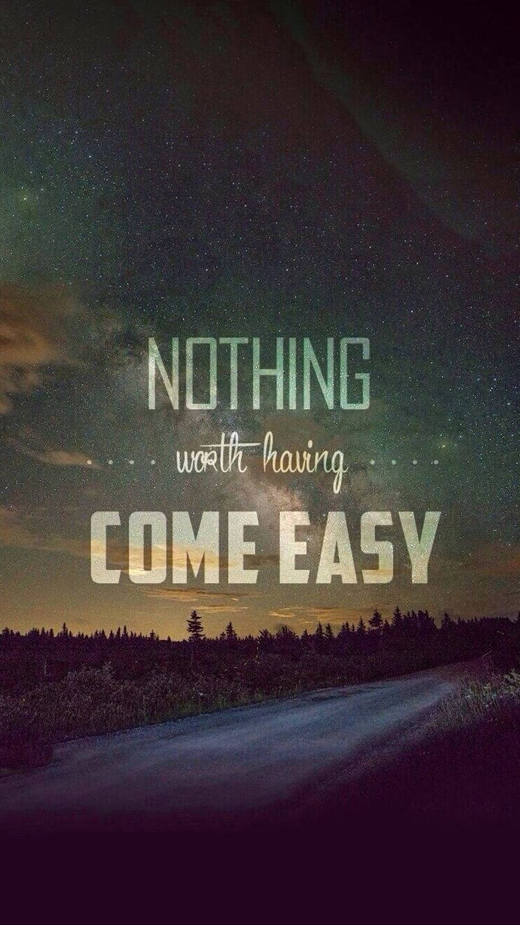 motivational quotes for self awareness iphone, winding road, starry twilight sky, HD Phone Wallpaper