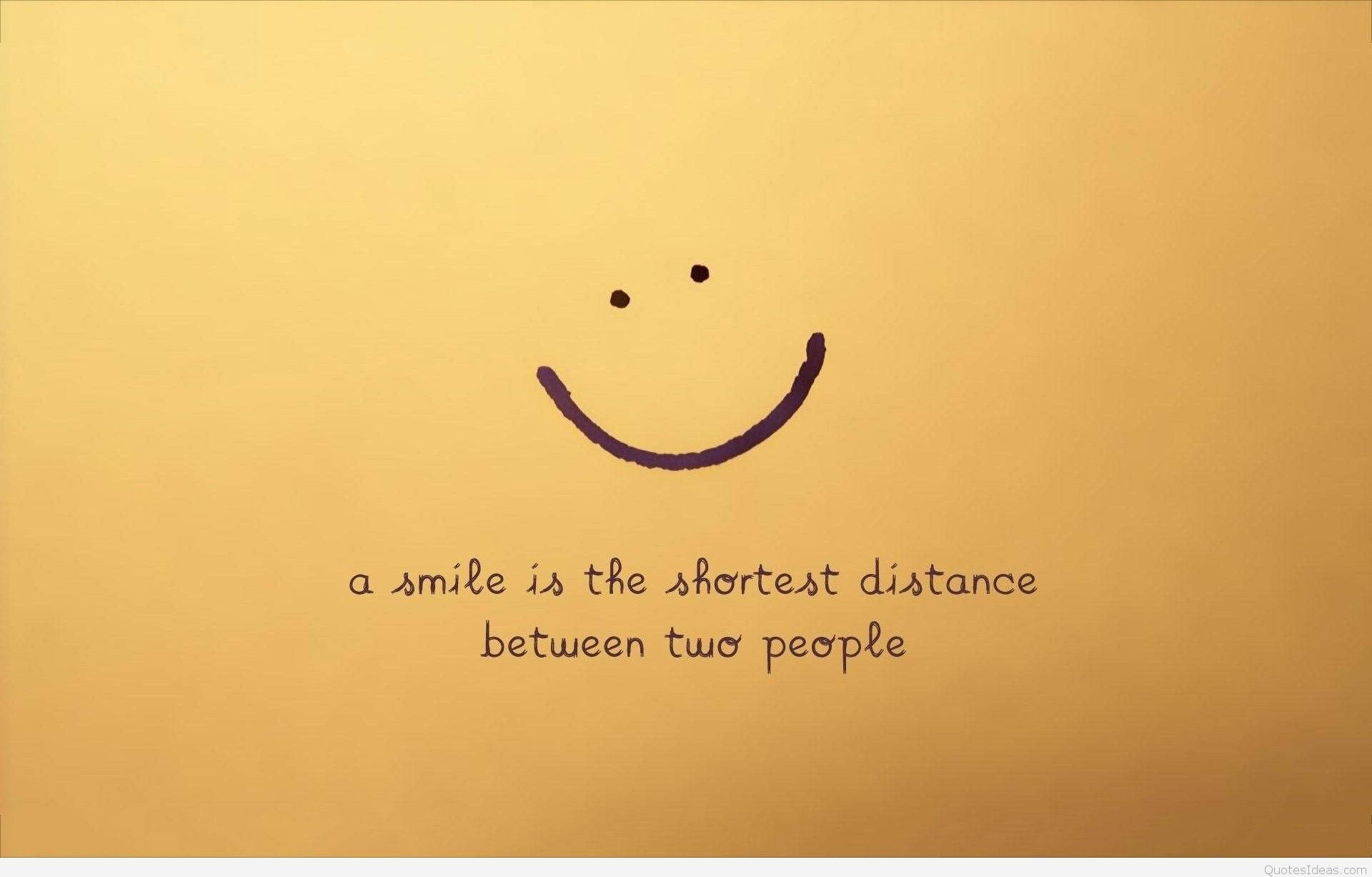 smiley face, golden paper, a smile is the shortest distance between two people, Full HD Desktop Wallpaper
