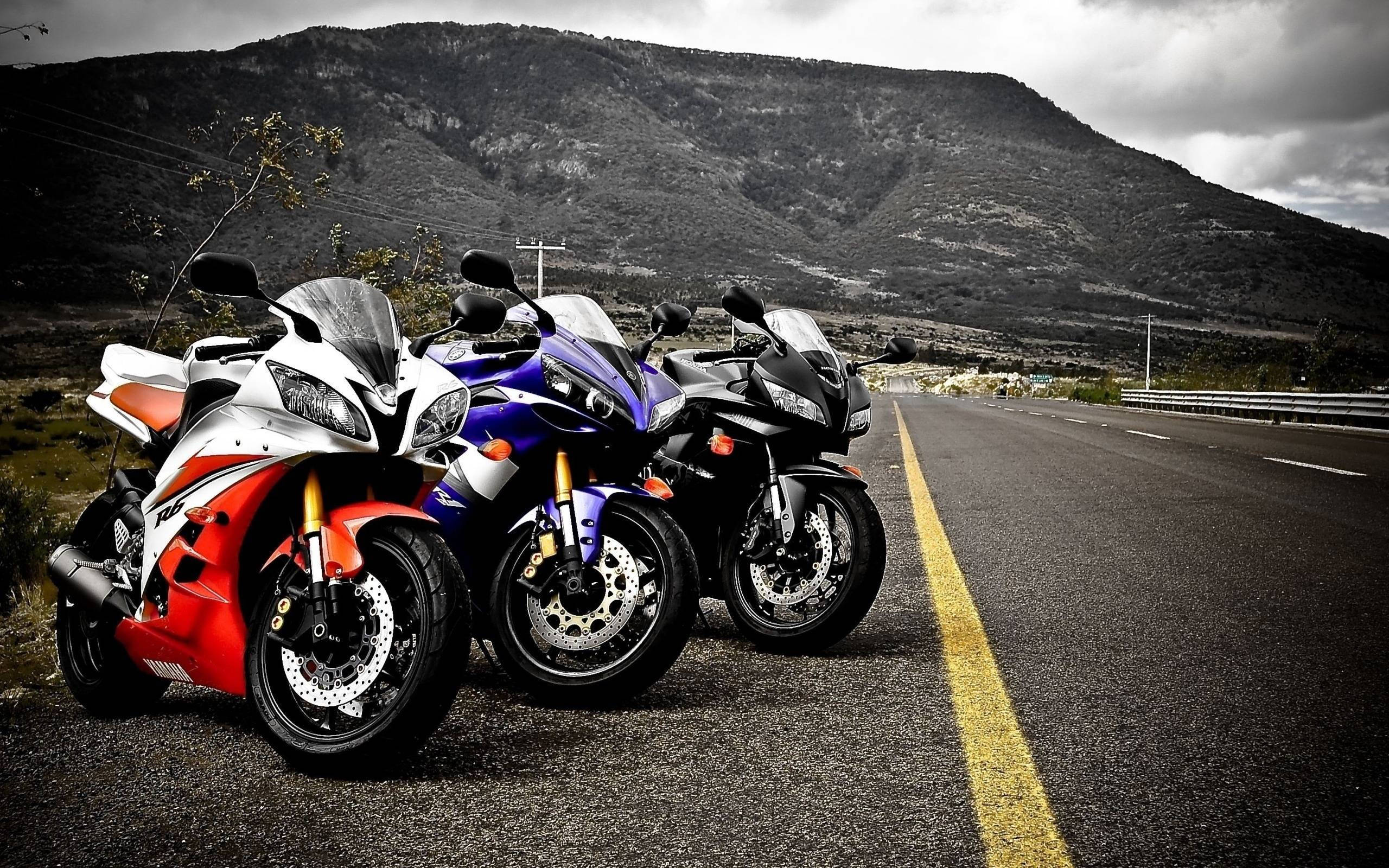 1920x1080, motorcycle, red, 2K Desktop Wallpaper