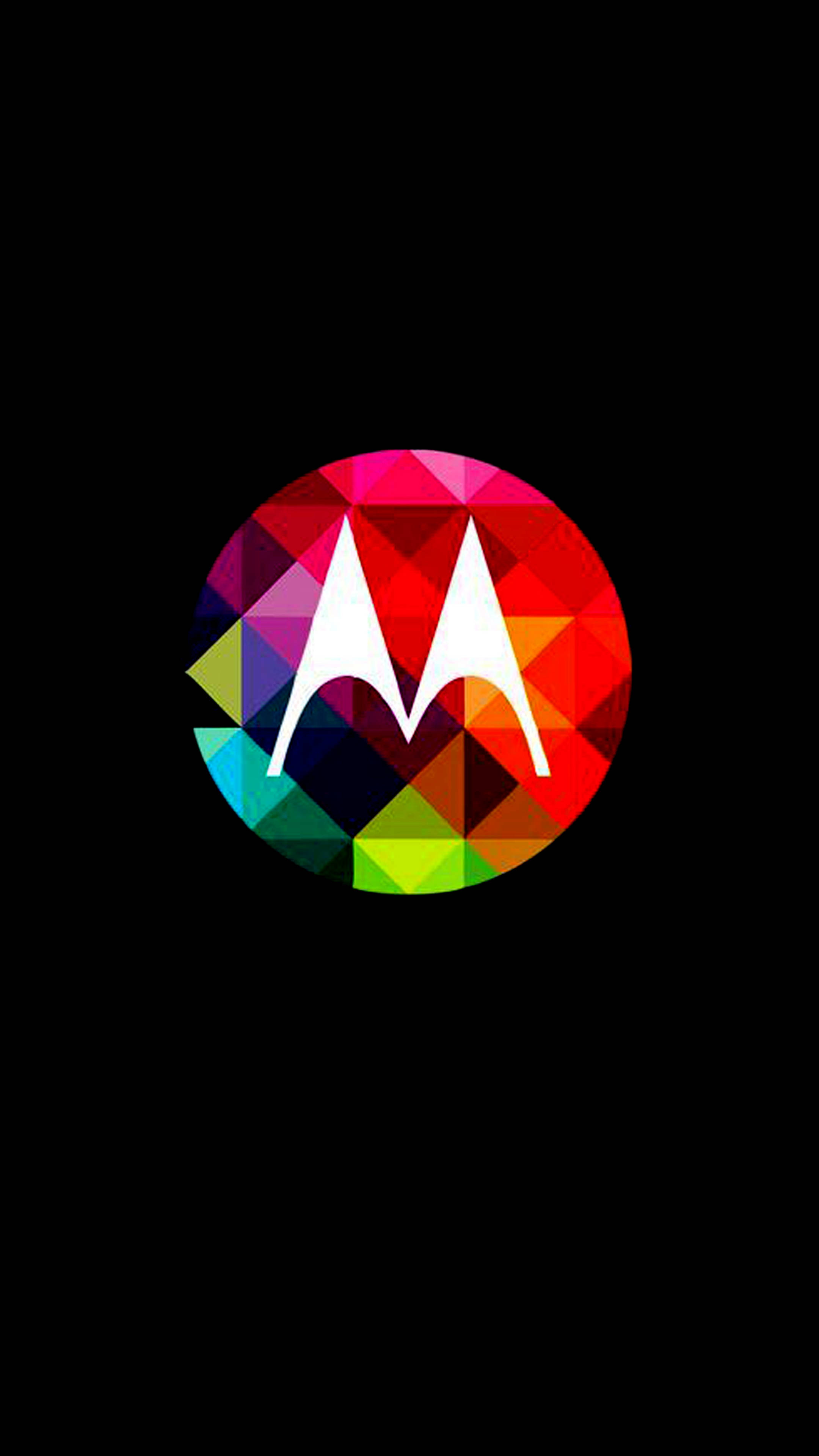 Motorola, colorful, geometric, 4K Phone Wallpaper