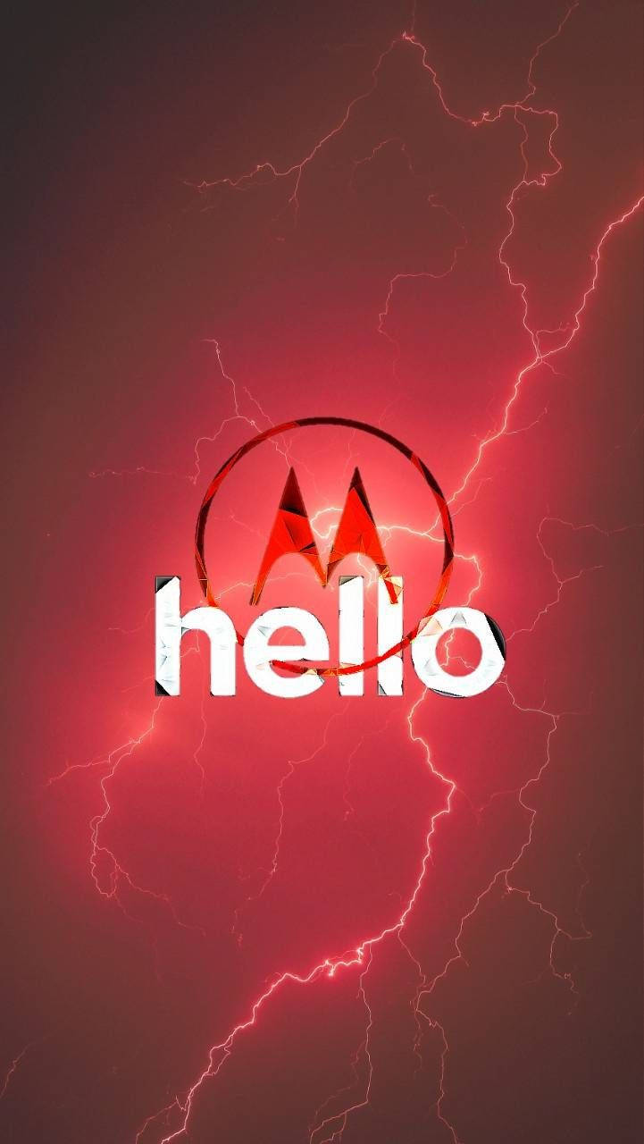 Motorola, latest motorola smartphone, red background, HD Phone Wallpaper