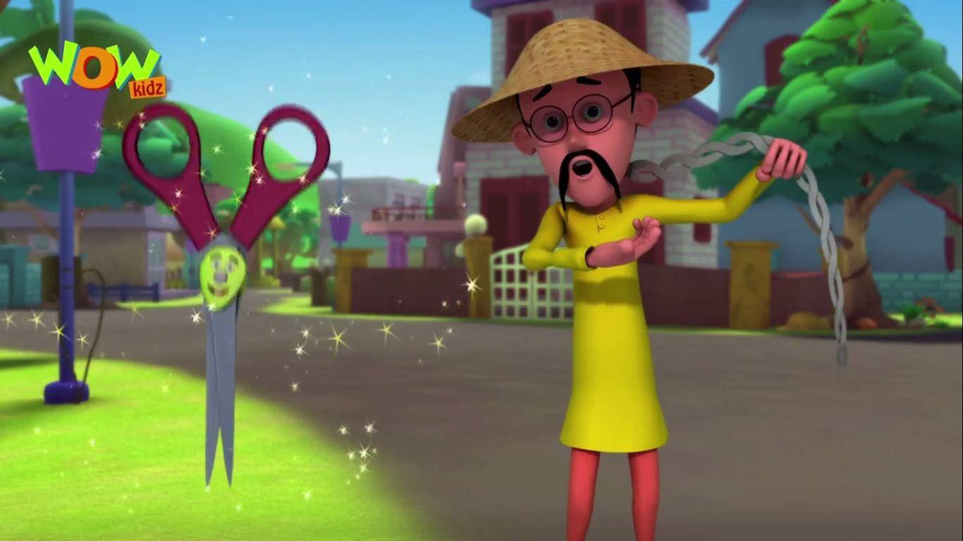 Motu Patlu, yellow dress, straw hat, HD Desktop Wallpaper