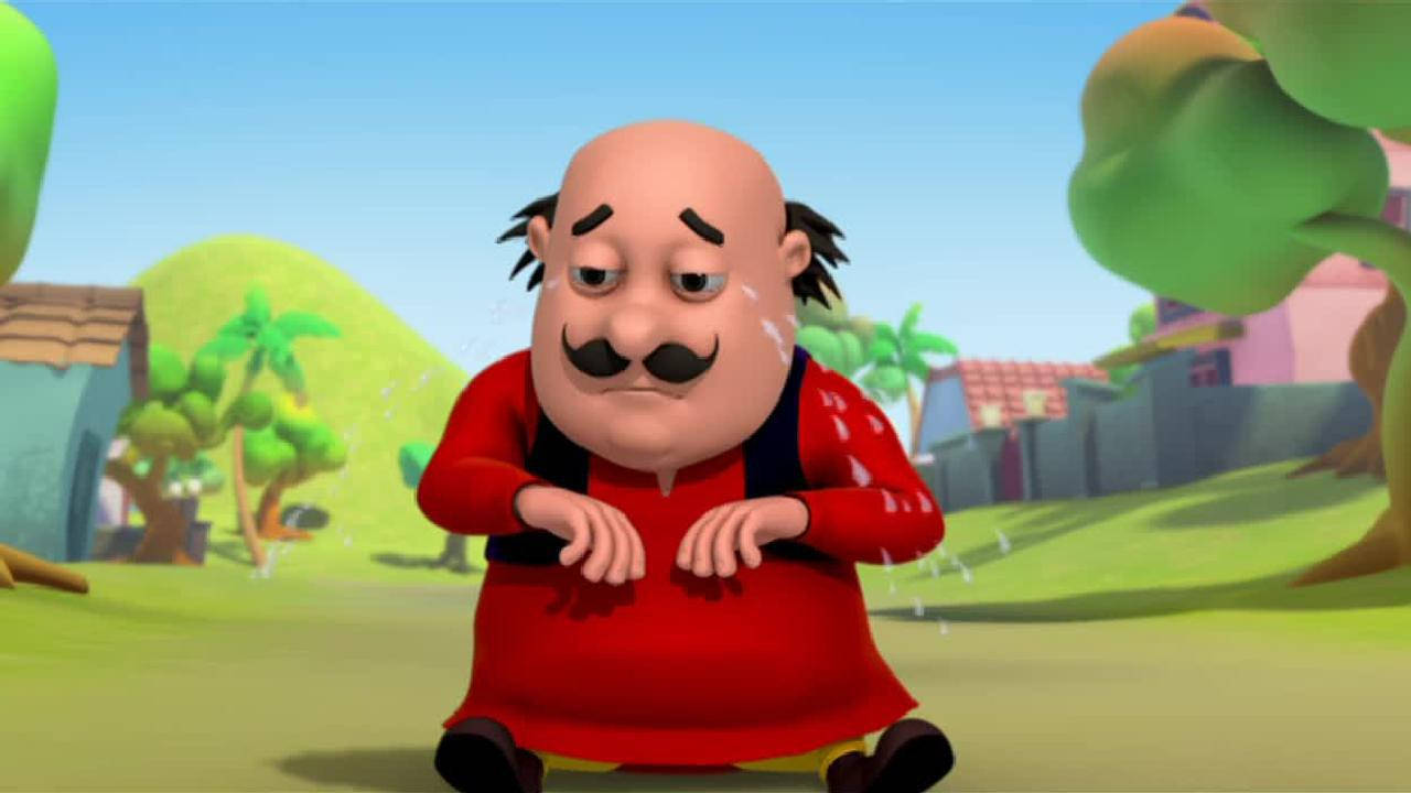 Motu Patlu, bald man, mustache, HD Desktop Wallpaper