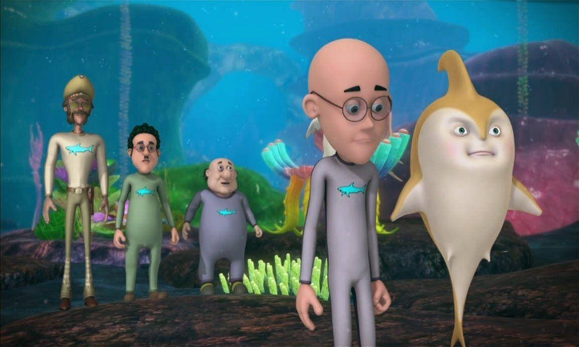 Motu Patlu, dolphin, coral, SD Desktop Wallpaper