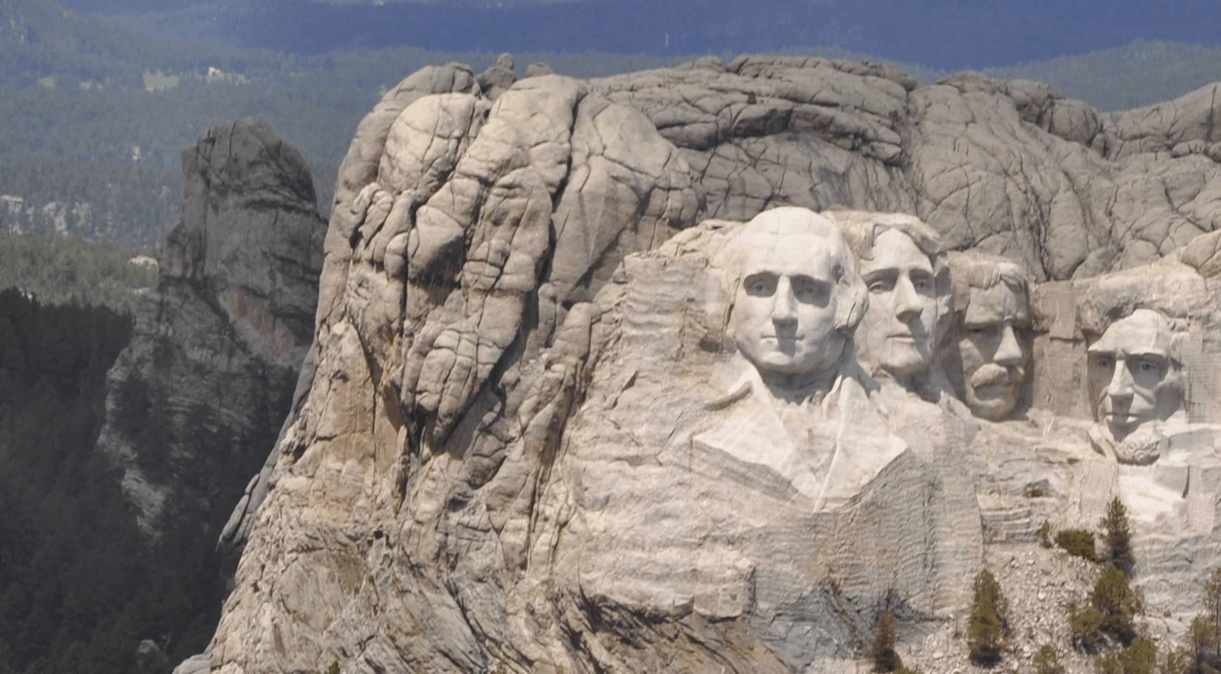 Mount Rushmore, four presidential faces, granite, HD Desktop Wallpaper