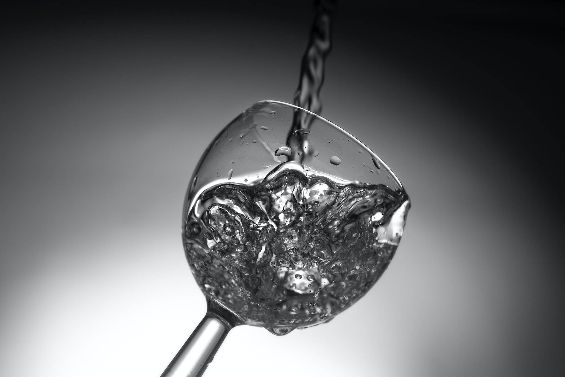 Moving Water, wine glass, water, Full HD Desktop Wallpaper