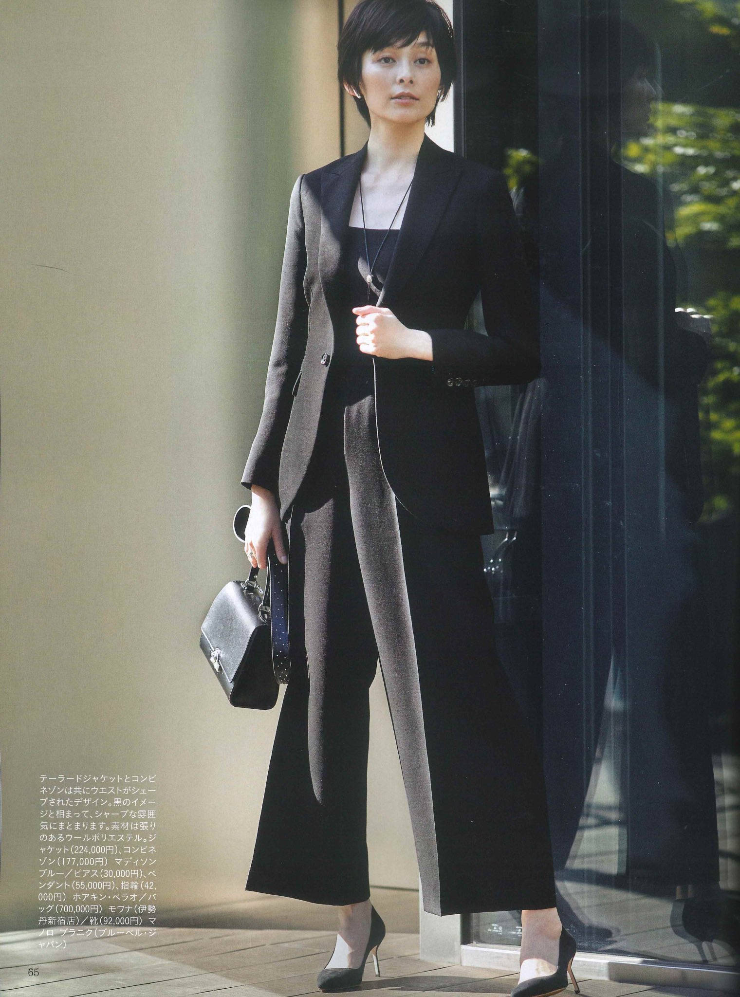 Moynat, sleek black suit, glass door, Full HD Phone Wallpaper