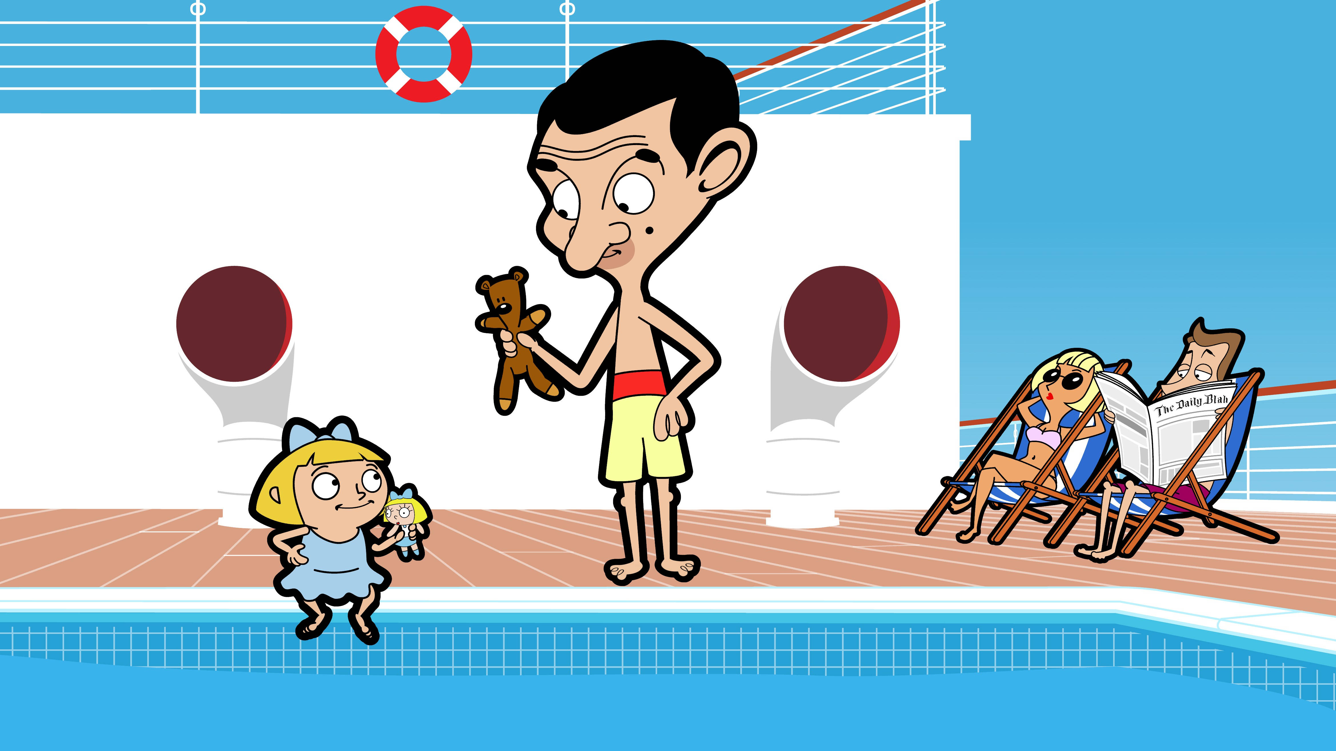 Mr Bean, teddy bear, doll, 4K Desktop Wallpaper