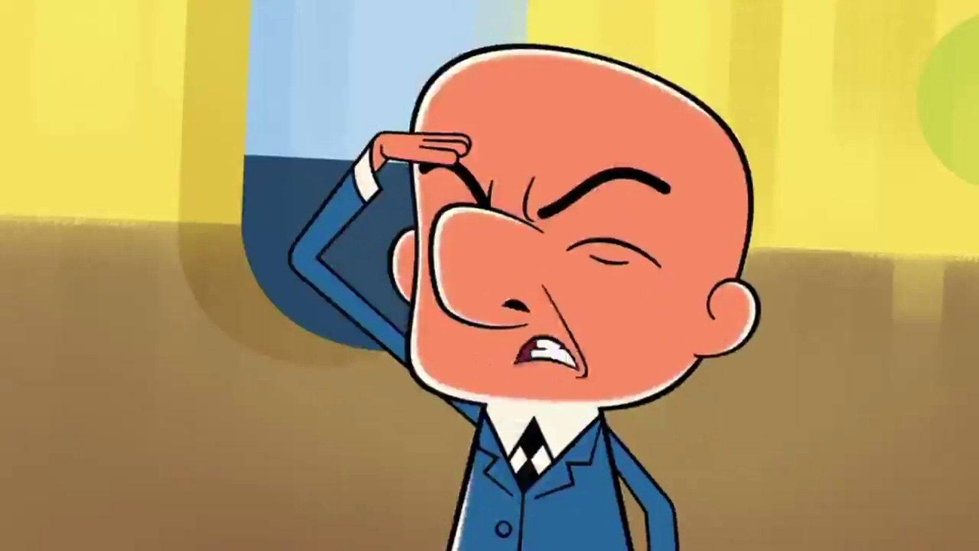 Mr Magoo, blue suit, bald cartoon man, Full HD Desktop Wallpaper