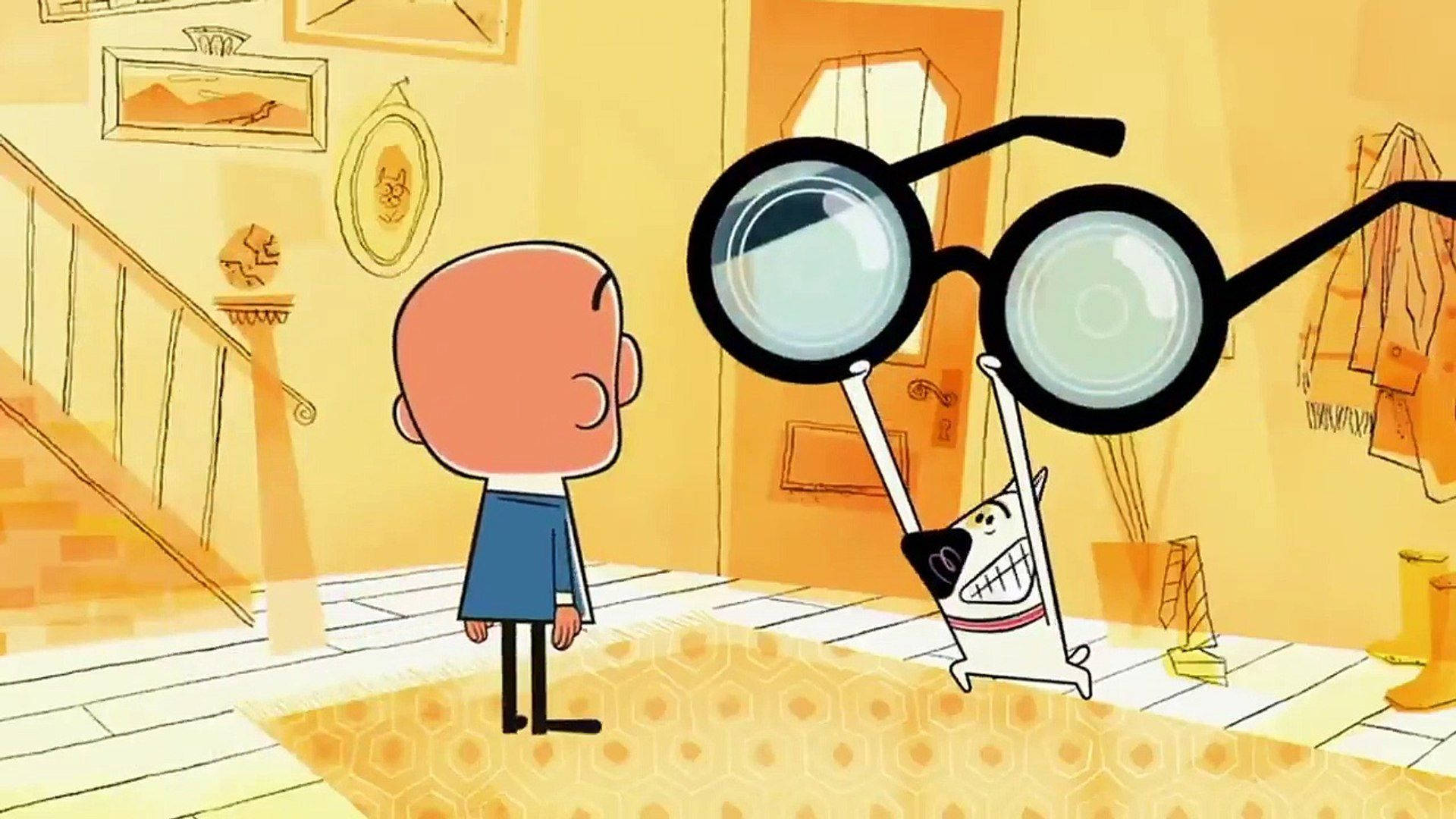 Mr Magoo, huge eyeglasses, cartoon dog, Full HD Desktop Wallpaper