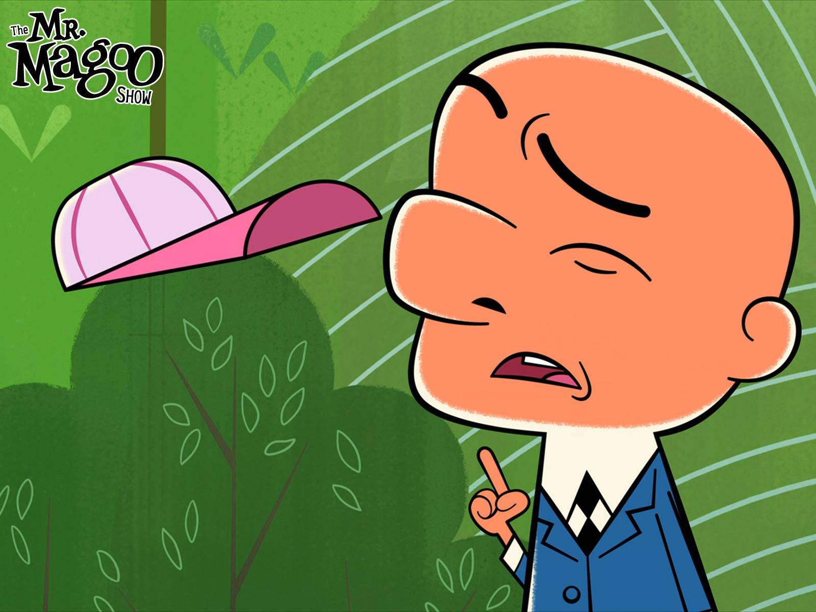 Mr Magoo, blue suit, puzzled expression, HD Desktop Wallpaper