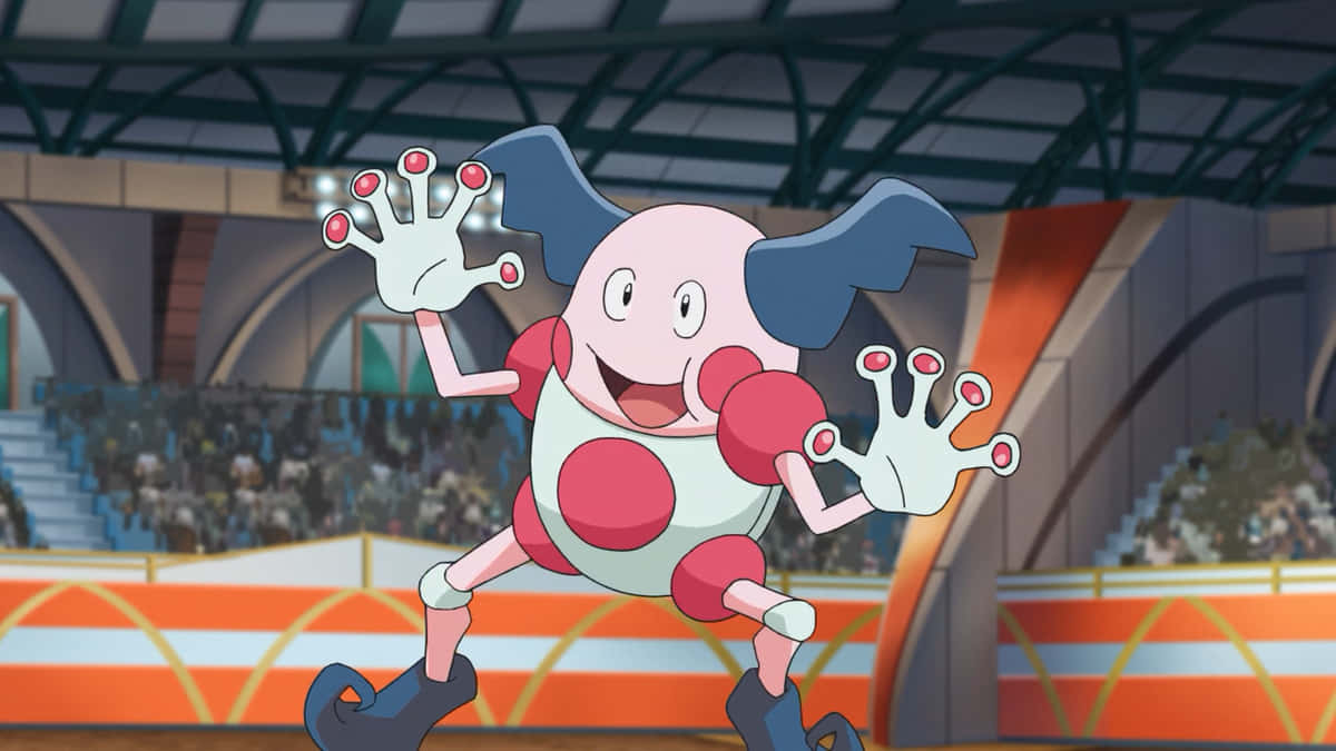 Mr. Mime, arena, stadium, SD Desktop Wallpaper
