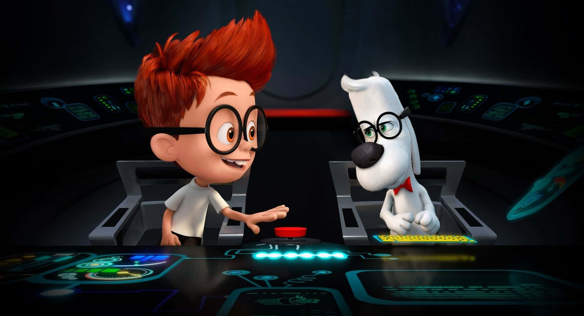 Mr Peabody, Sherman, time machine, Full HD Desktop Wallpaper