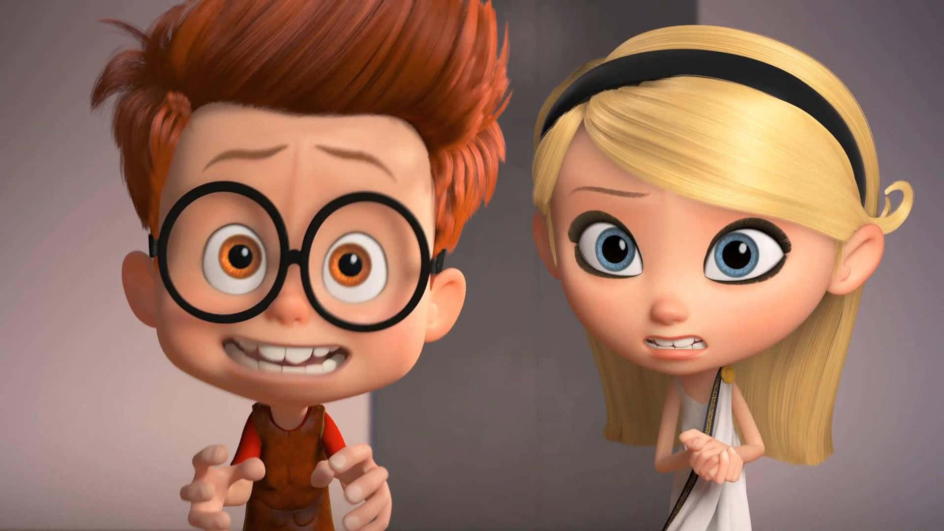 Mr Peabody & Sherman, glasses, headband, Full HD Desktop Wallpaper
