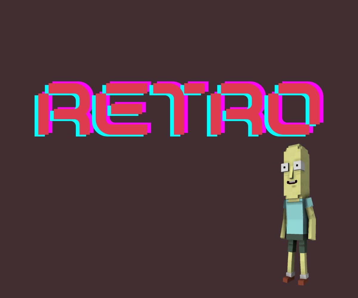 Mr. Poopybutthole, RETRO, pixelated retro-style, SD Desktop Wallpaper