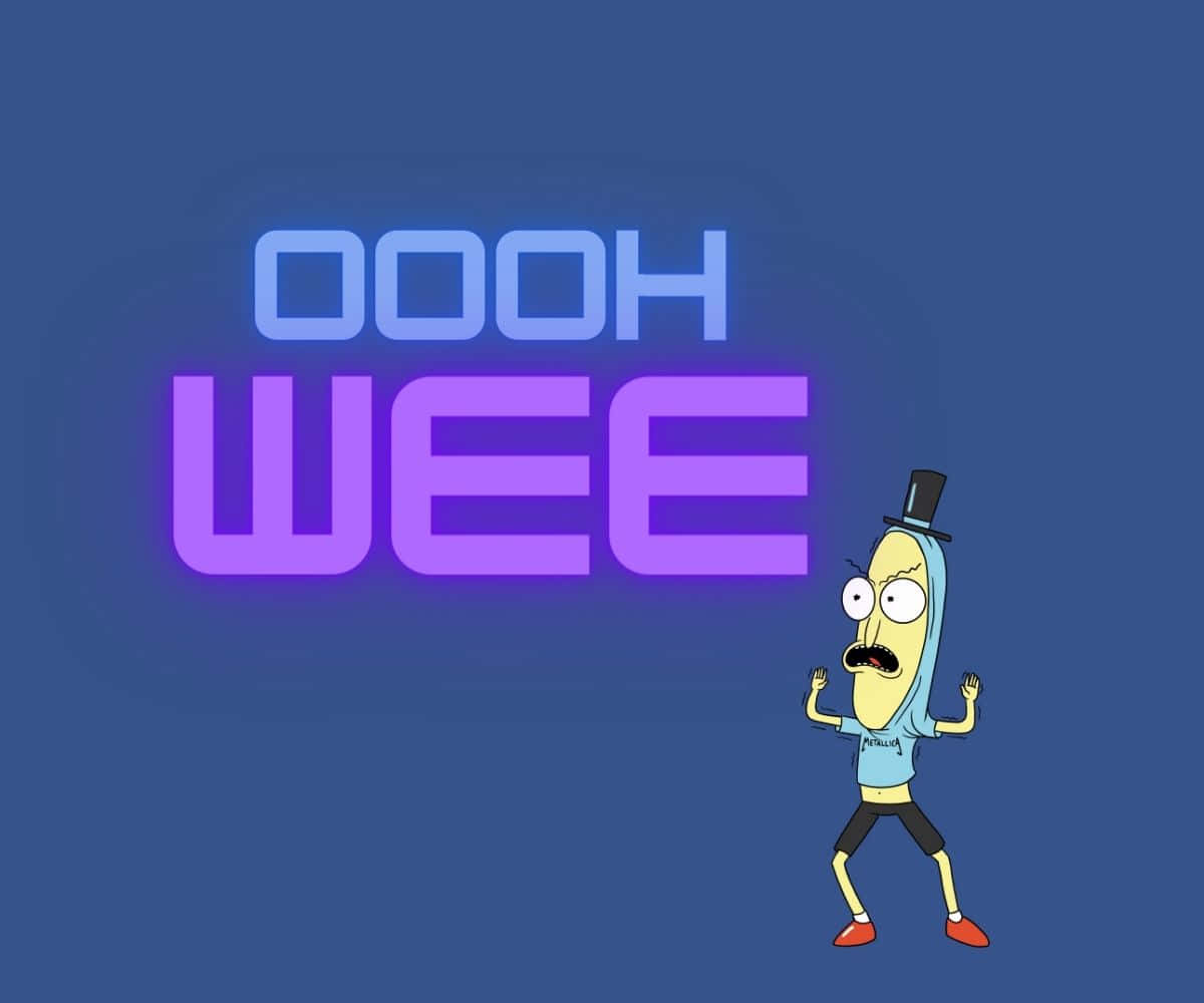 Mr. Poopybutthole, top hat, t-shirt, SD Desktop Wallpaper