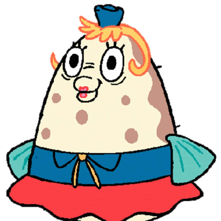 Mrs Puff, spotted body, orange hair, SD Desktop Wallpaper