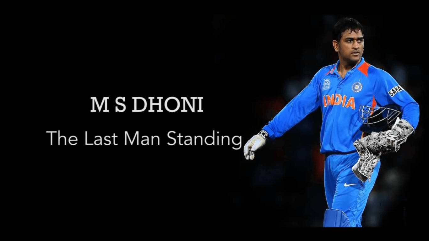 M S Dhoni, blue India uniform, helmet, HD Desktop Wallpaper