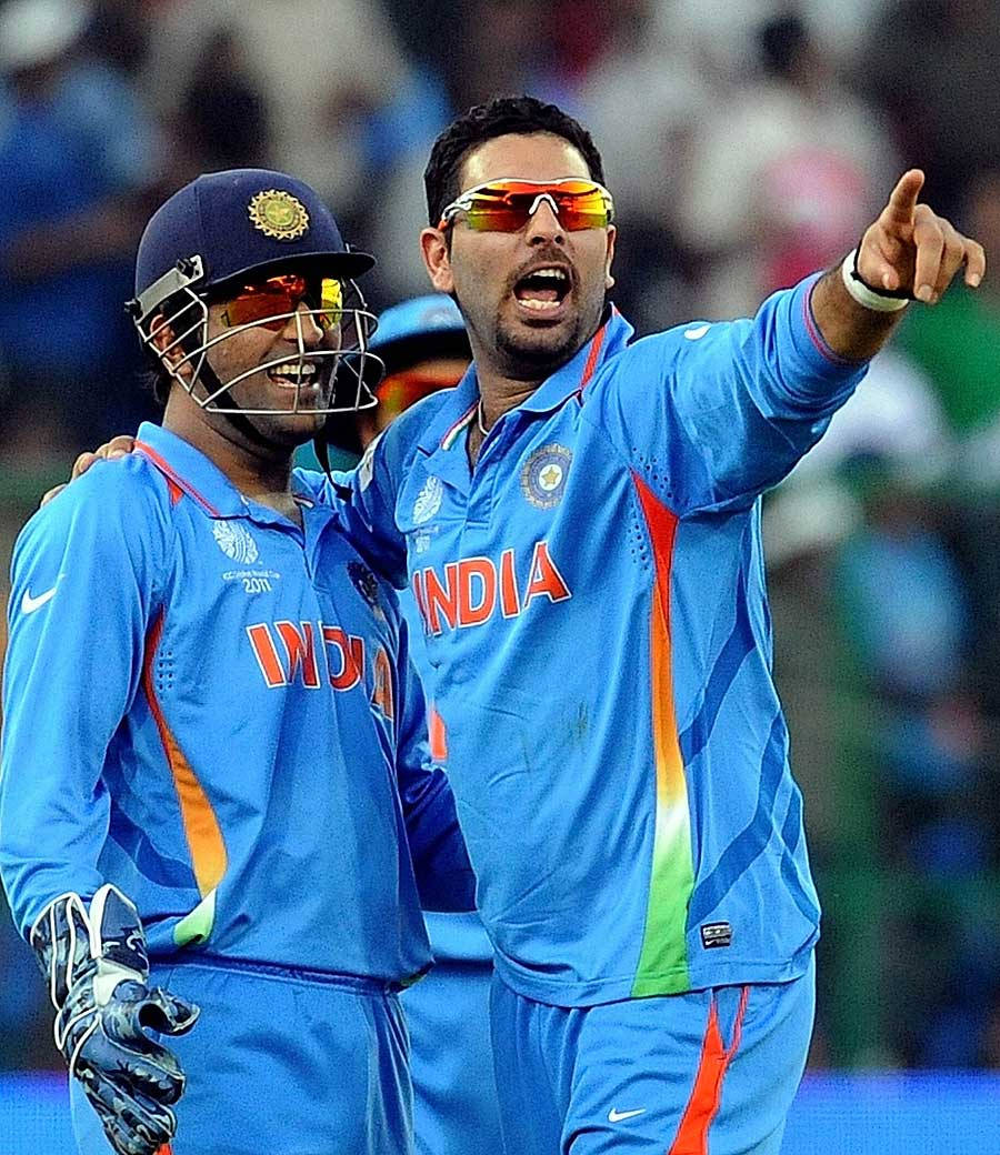 Ms Dhoni, Indian cricket players, blue uniforms, SD Phone Wallpaper