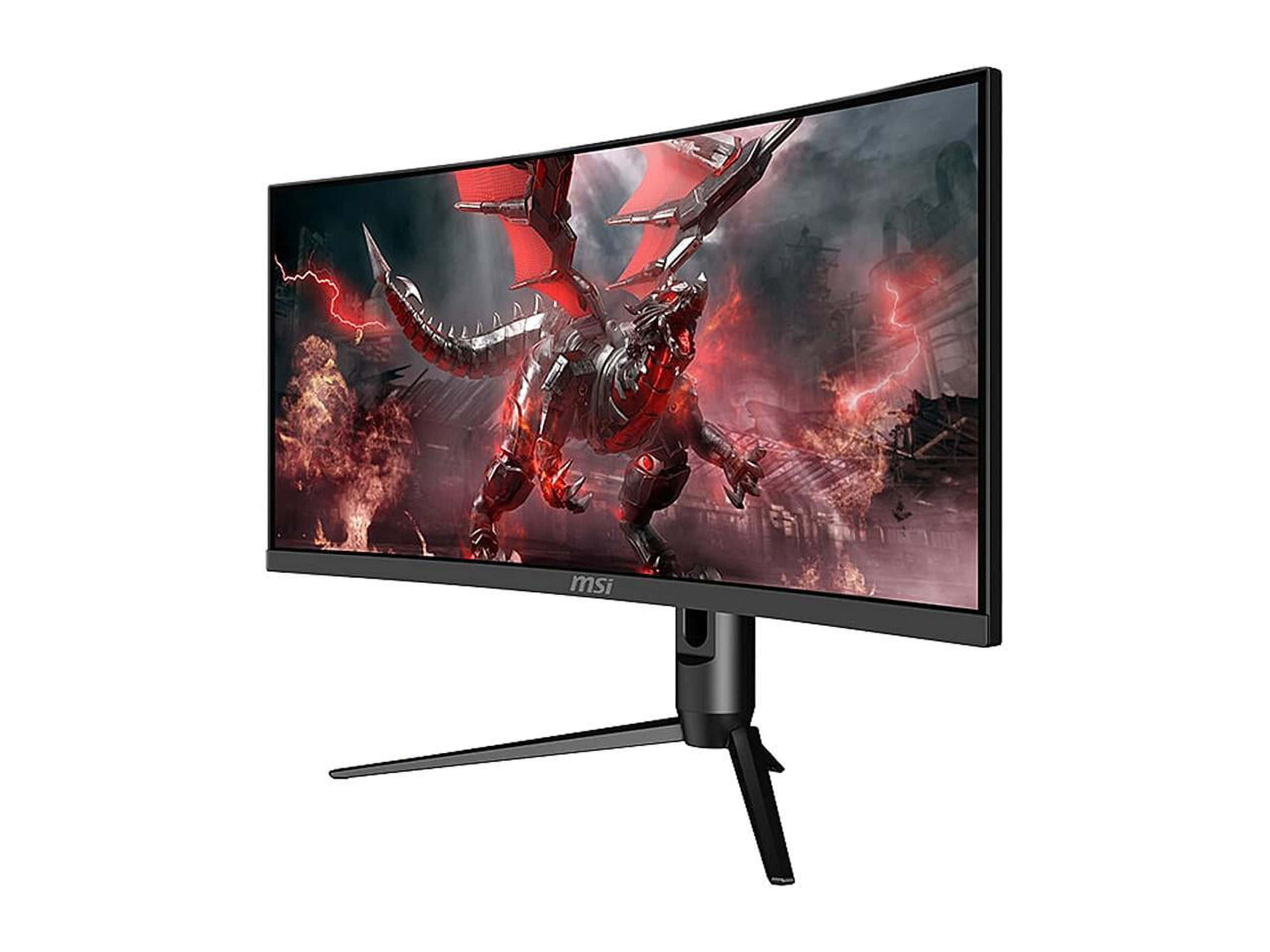 MSI, gaming monitor, curved black, 2K Desktop Wallpaper
