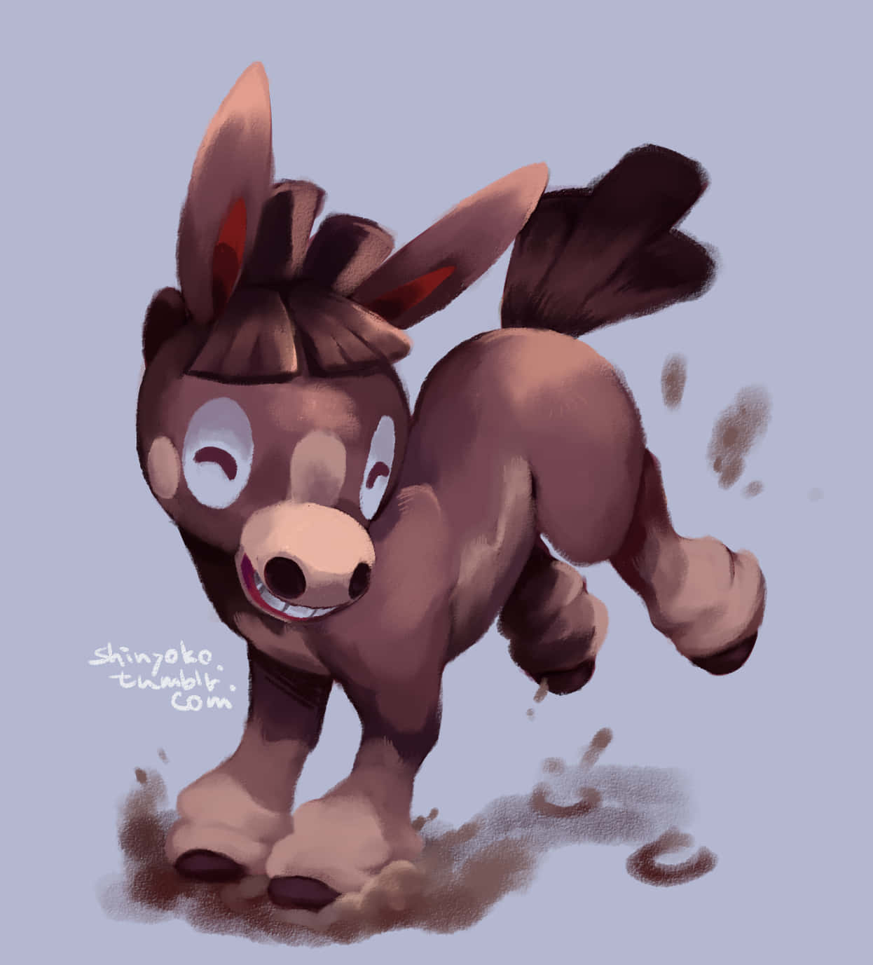Mudbray, brown, cartoon pony, HD Phone Wallpaper