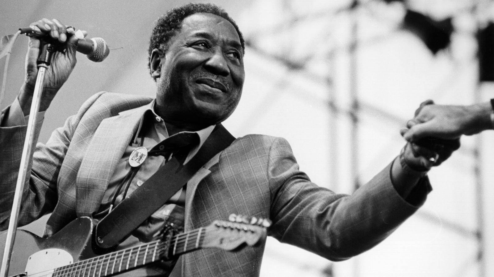 Muddy Waters, 1970 concert, guitar, HD Desktop Wallpaper