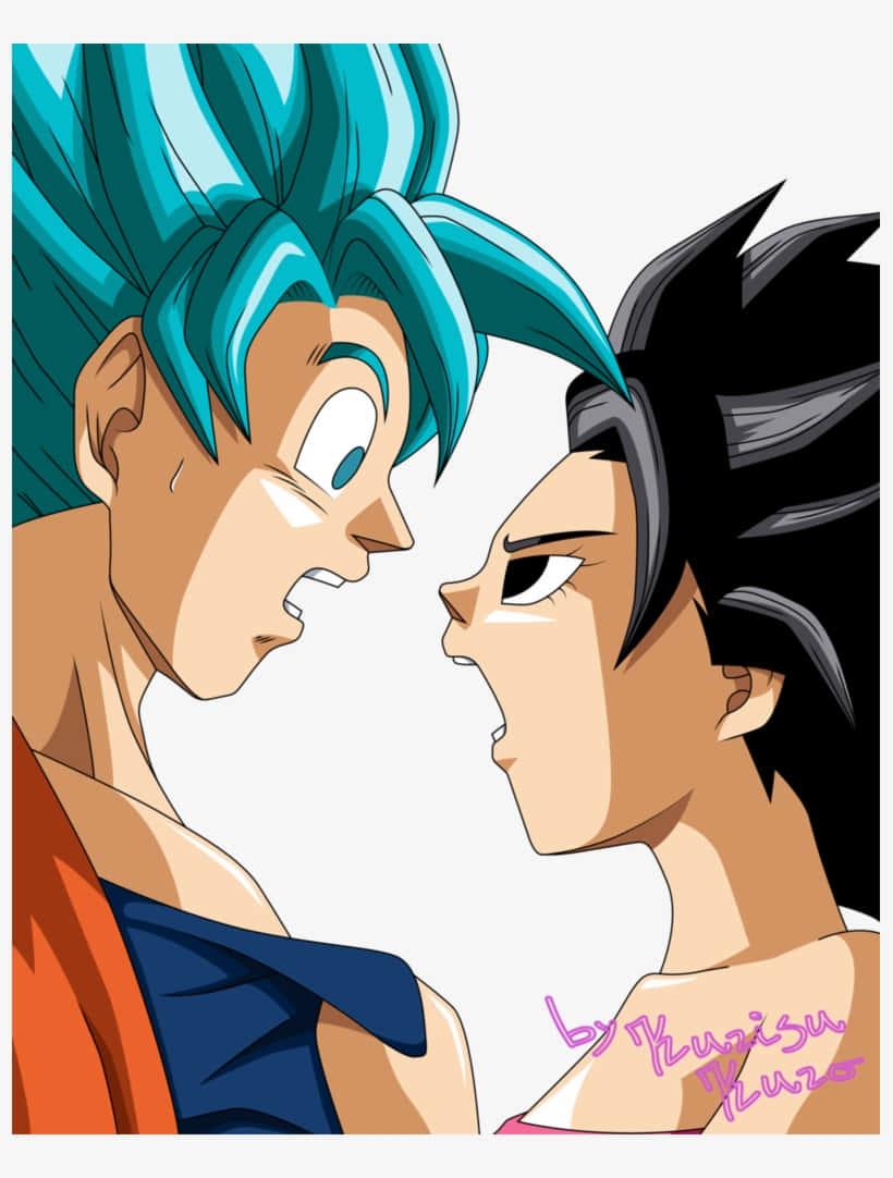 Goku, spiky hair, anime characters, SD Phone Wallpaper