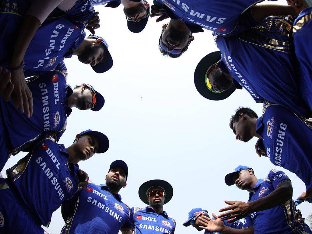 Mumbai Indians, blue Samsung jerseys, cricket team, SD Desktop Wallpaper