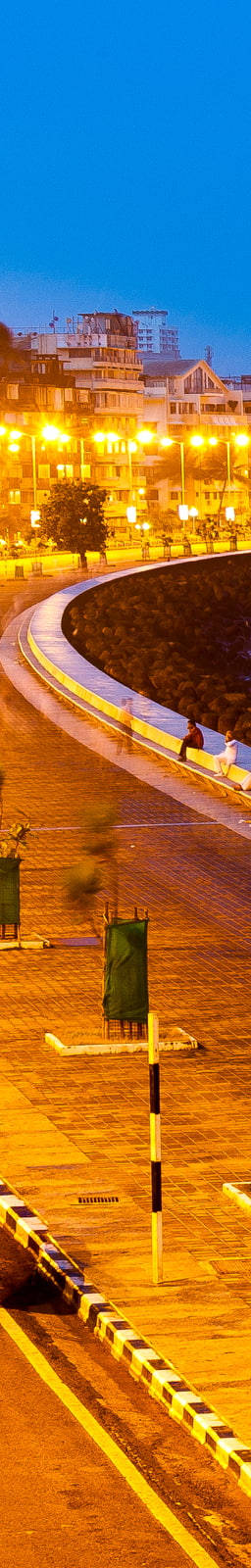 Mumbai, cityscape, curved urban road, HD Phone Wallpaper