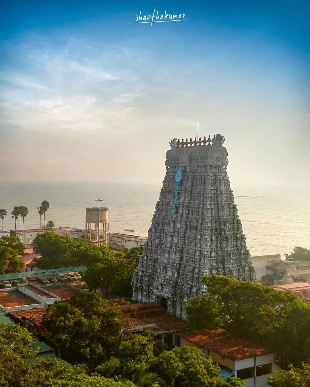 Murugan Temple, Hindu temple, lush green trees, HD Phone Wallpaper