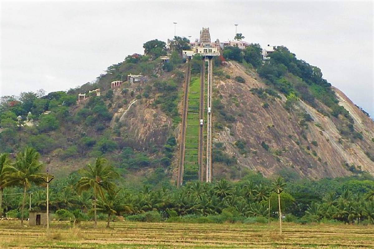Murugan Temple, steep mountain, cable car, SD Desktop Wallpaper